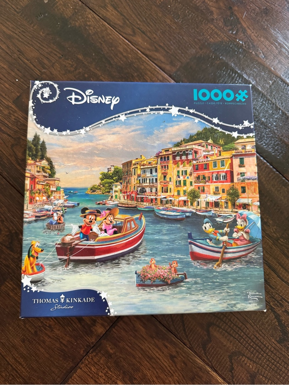 NWT Disney Italy Themed Thomas Kinkade 1000 Piece CEACO Jigsaw Puzzle